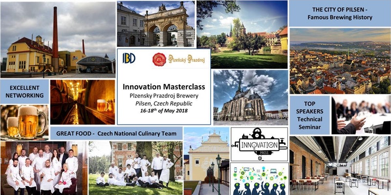 IBD Innovation Masterclass, 16-18 May, Pilsen, Czech Republic