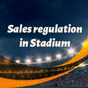 Sales regulation in stadium